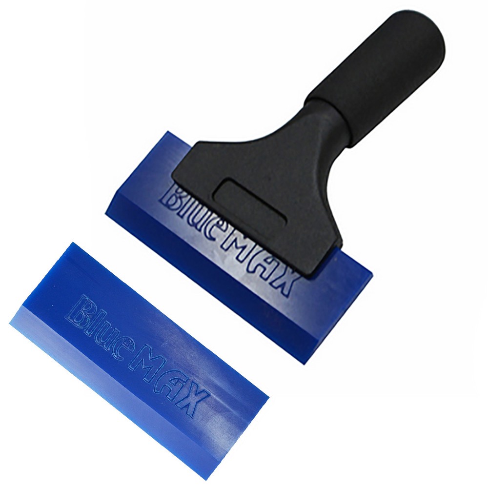 FOSHIO BlueMax Rubber Scraper Blade Window Glass Wash Cleaning Tint To