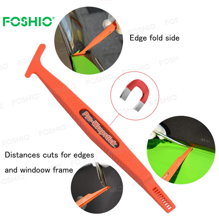 FOSHIO Car Body Wrapping Tool Vinyl Tools for Vehicle Mirrors Handle