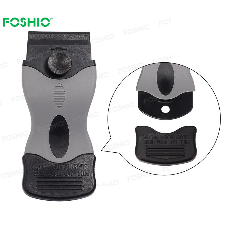 Foshio OEM ODM Oven Window Glass Car Sticker Remover Razor Scraper