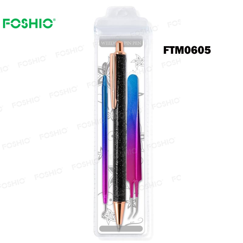 thumbnail image 2 of Cricut Accessories FOSHIO 2-Pack Air Release Vinyl Weeding Tools - Retractable Bubble Popper Pens For Craft Vinyl Air Release Pin Pen Craft Vinyl Weeding Bubble Popper Tool 2 of 13
