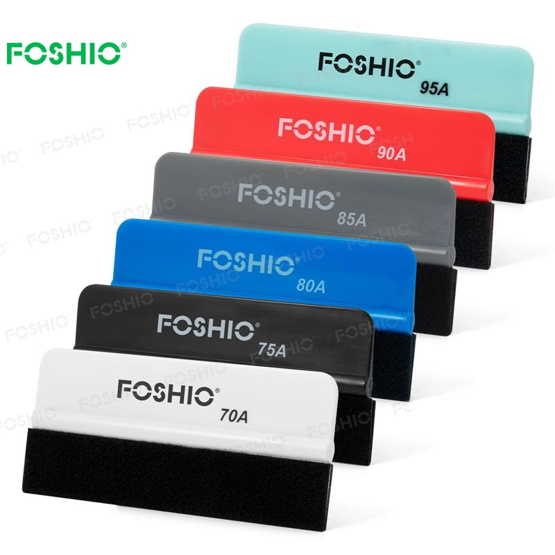 FOSHIO Vinyl Wrapping Tool Soft Sponge /Rubber Roller Squeegee Door Ga